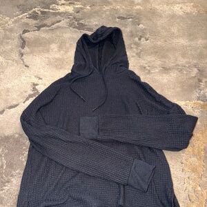 PJ Salvage Waffle Hoodie Women's Small